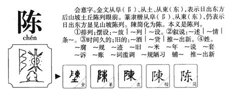 陳的五行